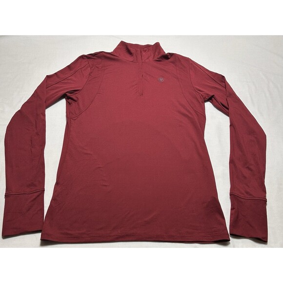 Ariat Tops - Ariat Tek Cold Series 1/4 Zip Long Sleeve Shirt Outdoors Equestrian Size Small